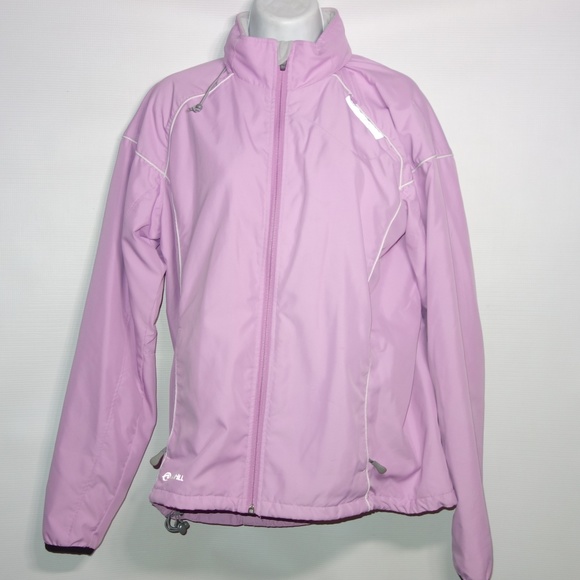 sporthill Jackets & Blazers - Sporthill Running Jacket Women L Pink Createx Hood